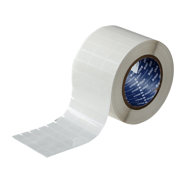 Brady Clear Removable Polyester Labels 0.5 in H x 1 in W Clear 10000/RL THT-5-522-10 - main